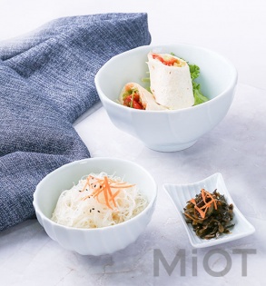 Набір порцелянових піал Xiaomi FINEMADING Banana Bowl (small+large bowl+souce plate) 3 шт